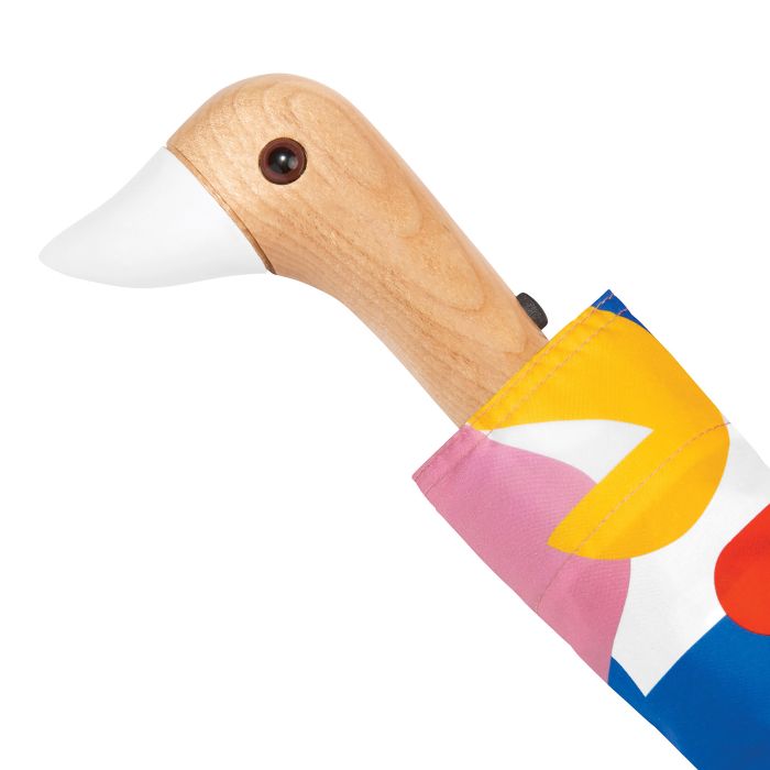 Compact Duck Umbrella - Matisse Print
