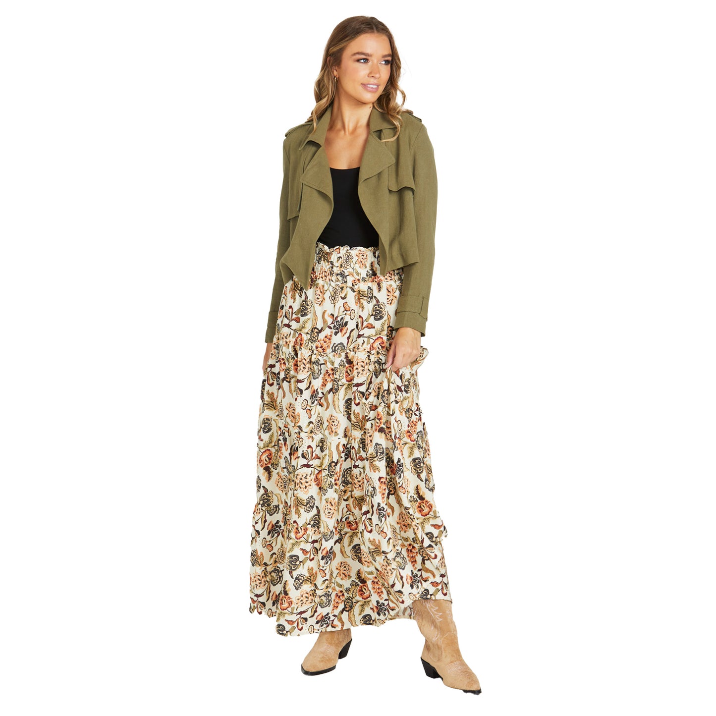 Dara Boho Skirt - Wildflower