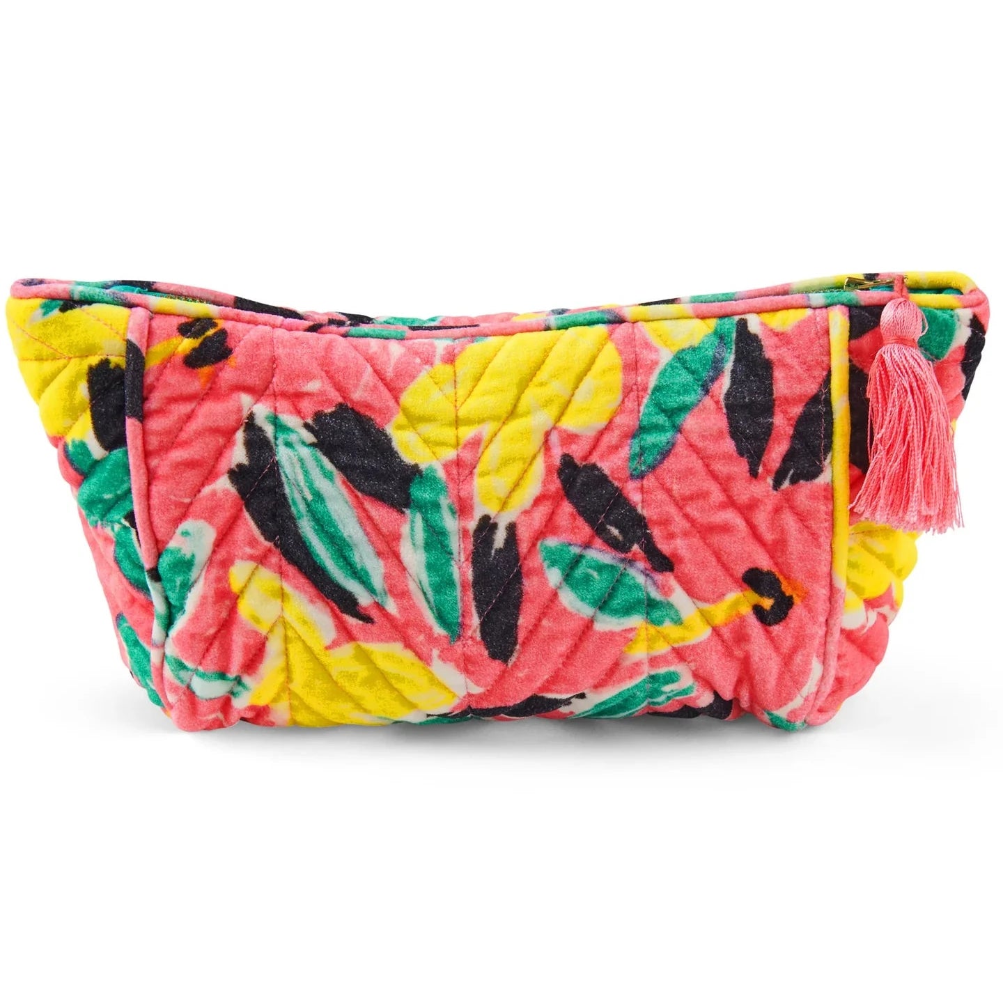 Kip&Co x Ken Done Pinky Dreaming Velvet Toiletry Bag