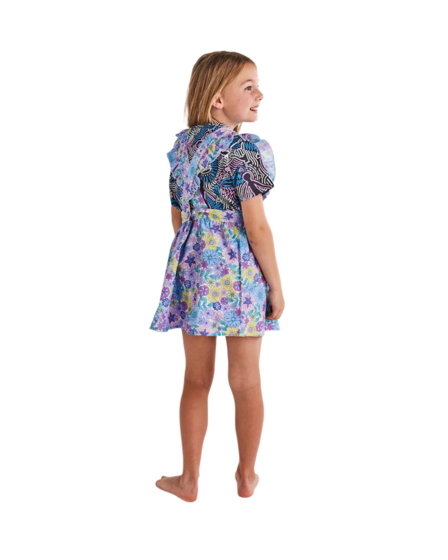 Bunch Of Fun Organic Cotton Frill Party Dress