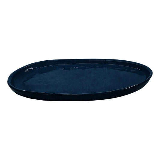 Small Oval Platter - French Navy