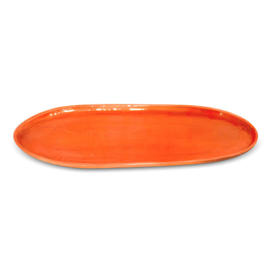 Large Oval Platter - Mandarin