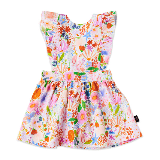 Meandering Meadow Organic Cotton Frill Party Dress