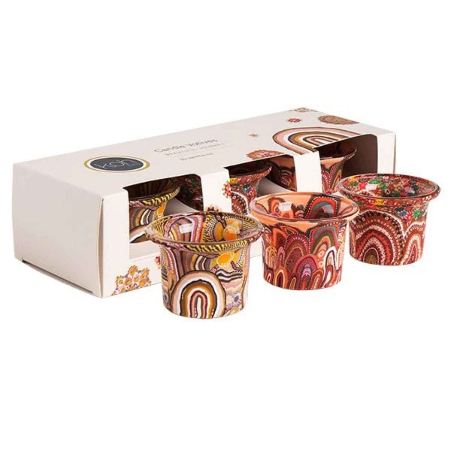 Aboriginal Beautiful Journey Candle Votive Gift Pack