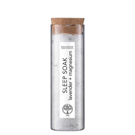 Sleep Natural Bath Salt Lavender & Magnesium - 100G Test Tube