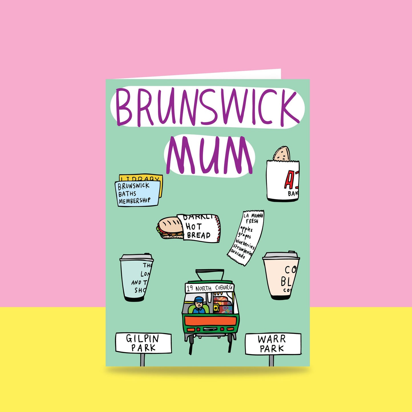 Brunswick Mum - Greeting Card