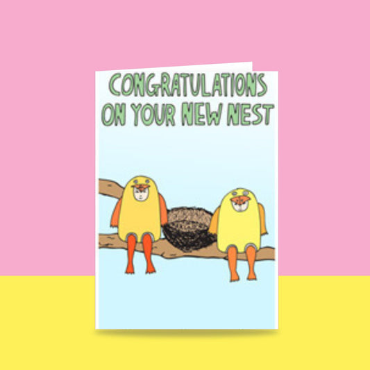Congratulations On Your New Nest - Greeting Card