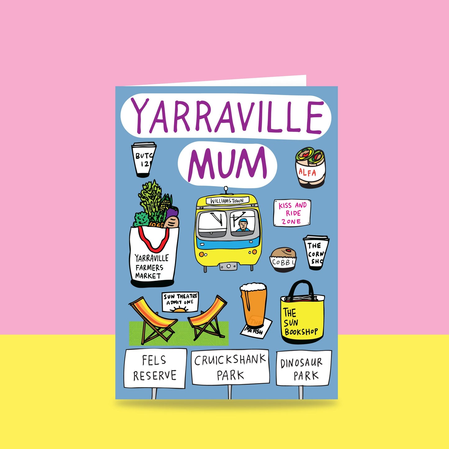 Yarraville Mum - Greeting Card