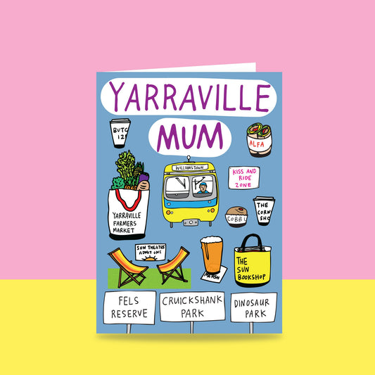 Yarraville Mum - Greeting Card