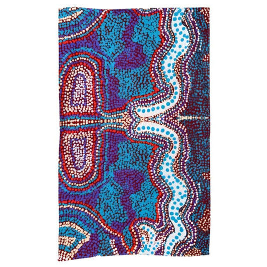 Aboriginal Art Tea Towel - Elaine Lane