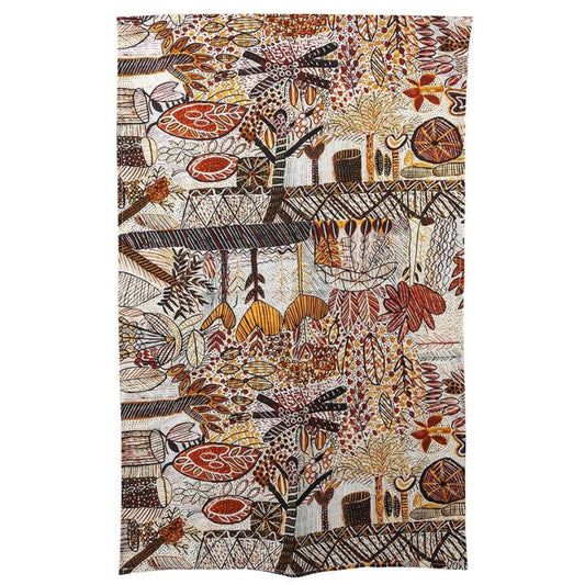 Aboriginal Art Tea Towel - Mary Moreen