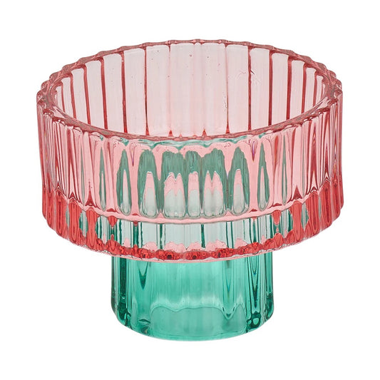 Jewel Candle Holder - Small - Melon