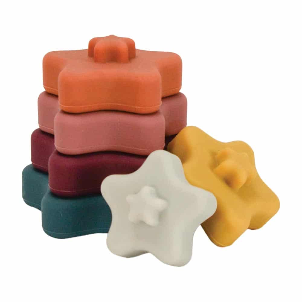 Silicone Stackable Toy - Star