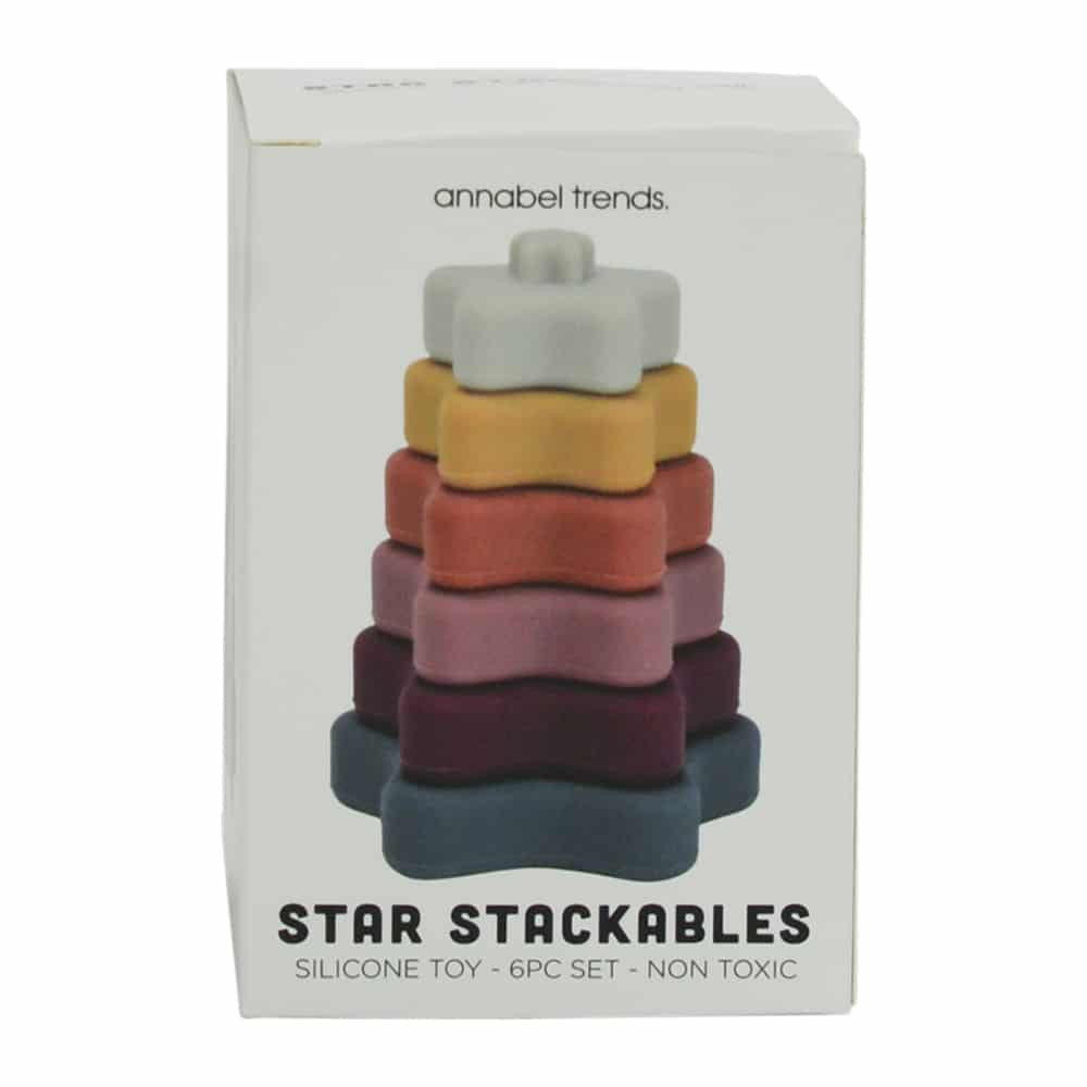 Silicone Stackable Toy - Star