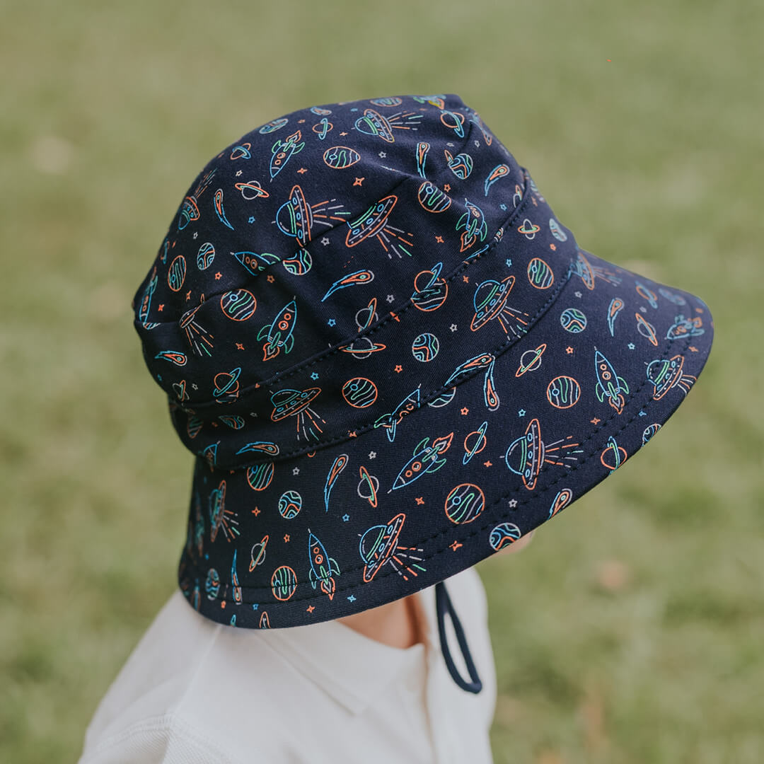 Kids Classic Bucket Sun Hat - Space