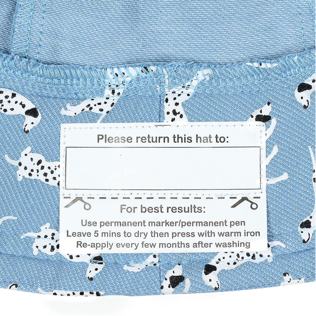 Kids Classic Bucket Sun Hat - Dalmation