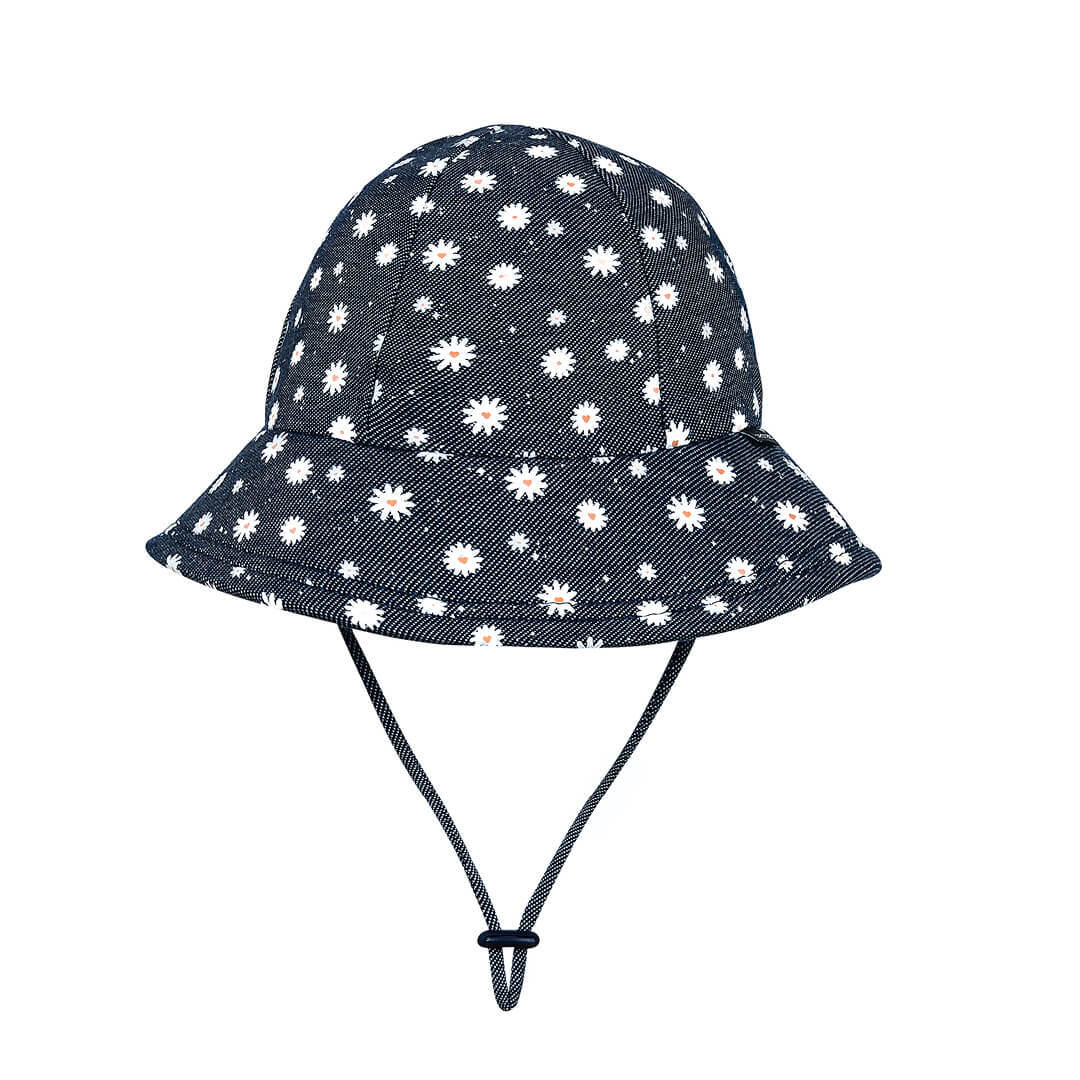 Kids Ponytail Bucket Sun Hat - Floral Dani