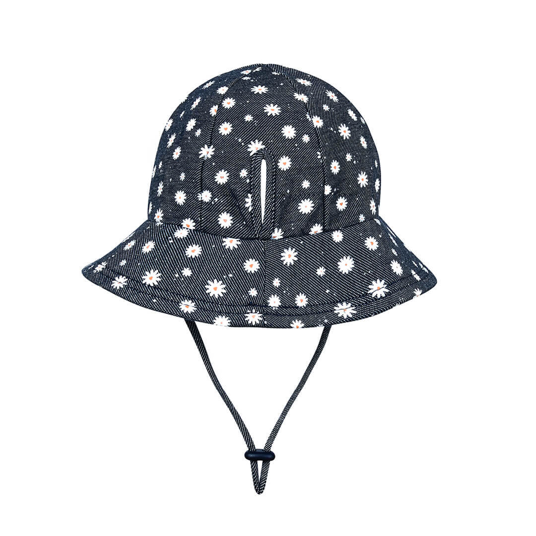 Kids Ponytail Bucket Sun Hat - Floral Dani