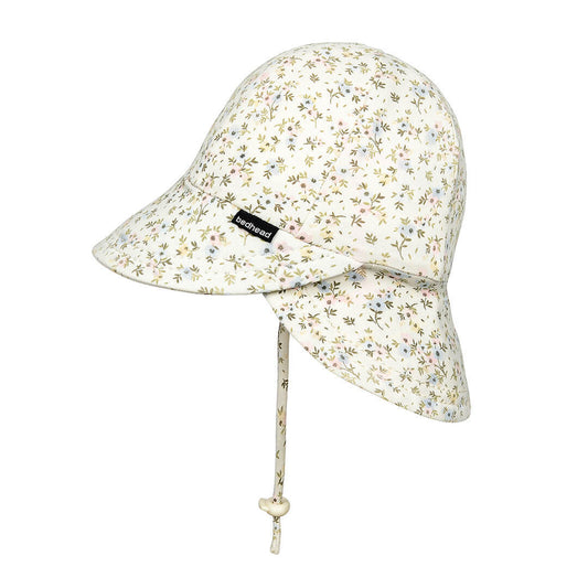 Legionnaire Flap Sun Hat - Floral Charlotte