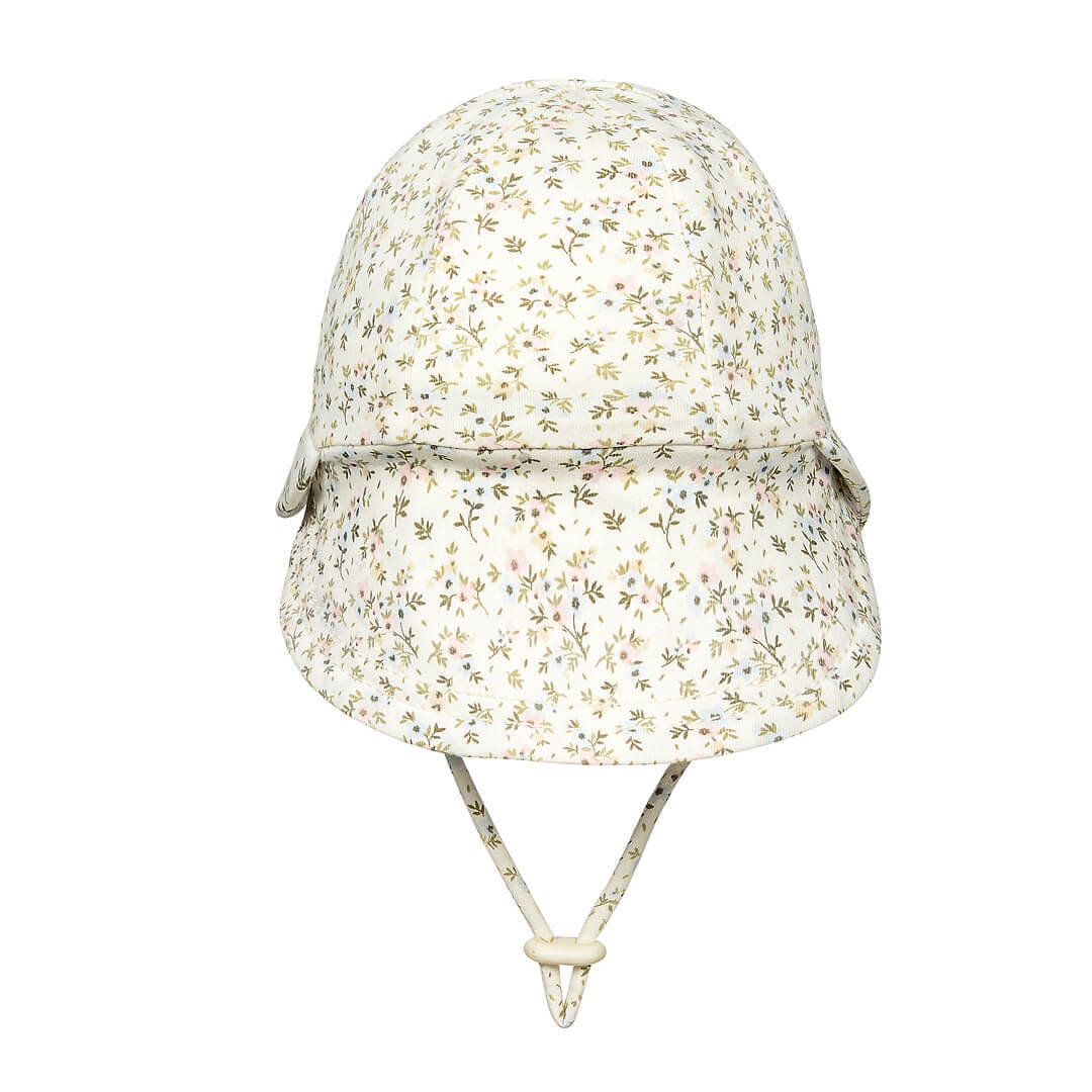 Legionnaire Flap Sun Hat - Floral Charlotte