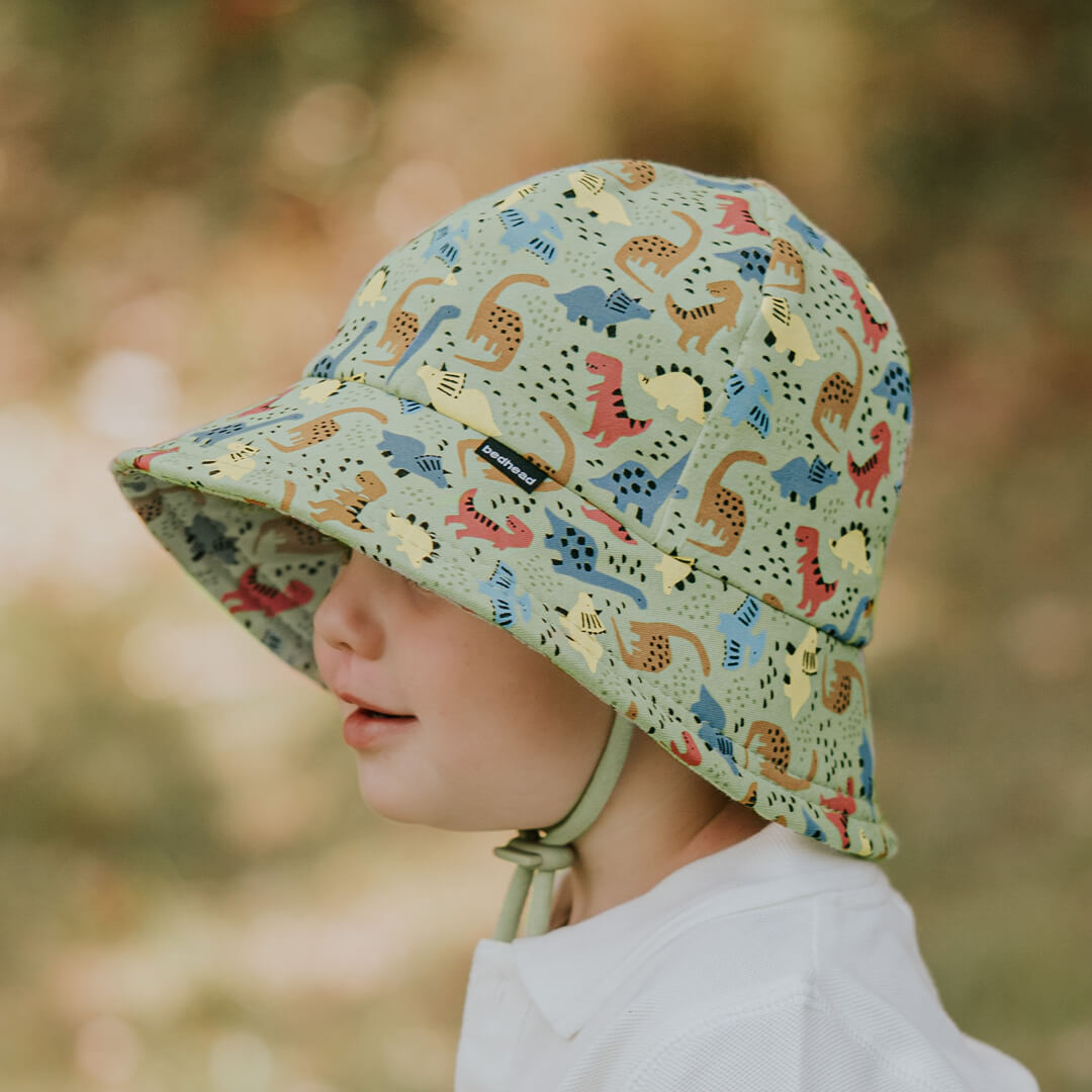 Toddler Bucket Sun Hat - Dino