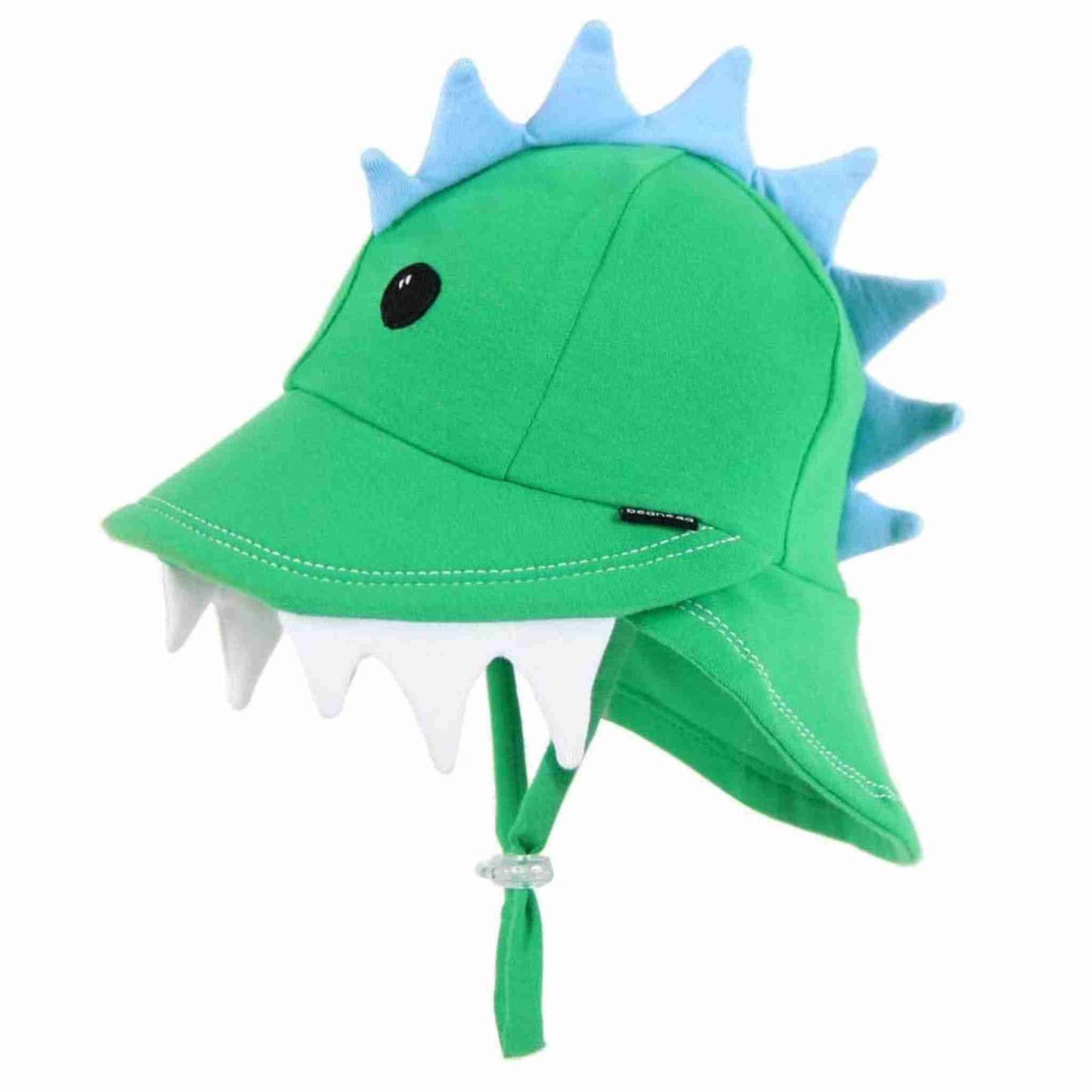 Legionnaire Flap Sun Hat - Dinosaur Green