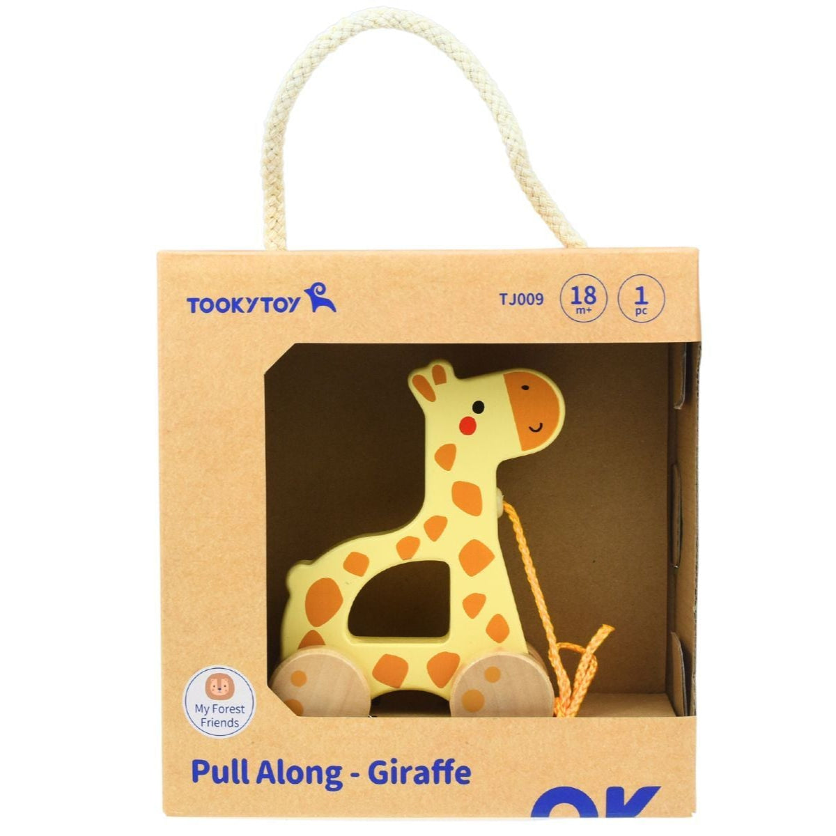 Pull Along Giraffe