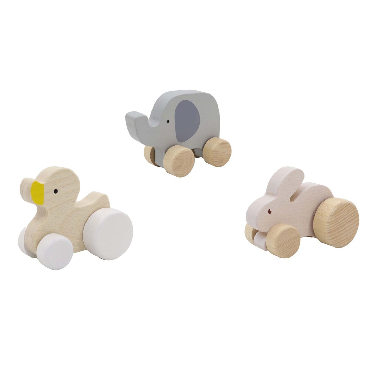 Wooden Animal Car - Set of 3