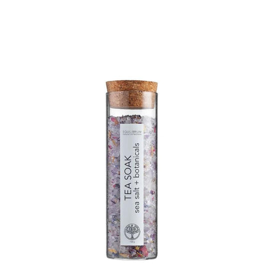 Natural Tea Soak Sea Salt & Botanicals - 100G Test Tube