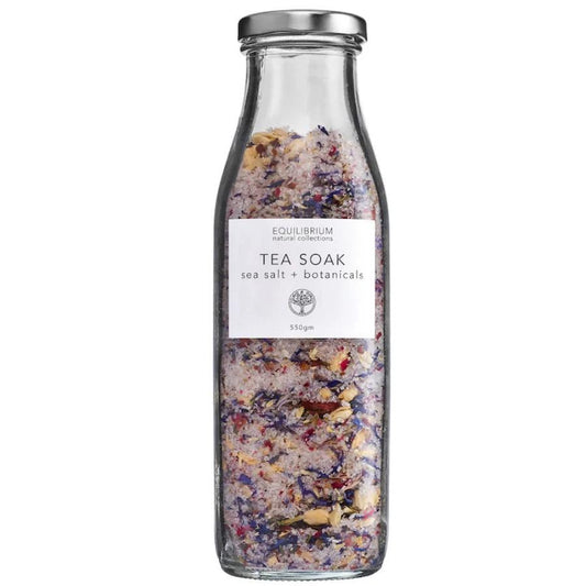 Natural Tea Soak Sea Salt & Botanicals - 550G