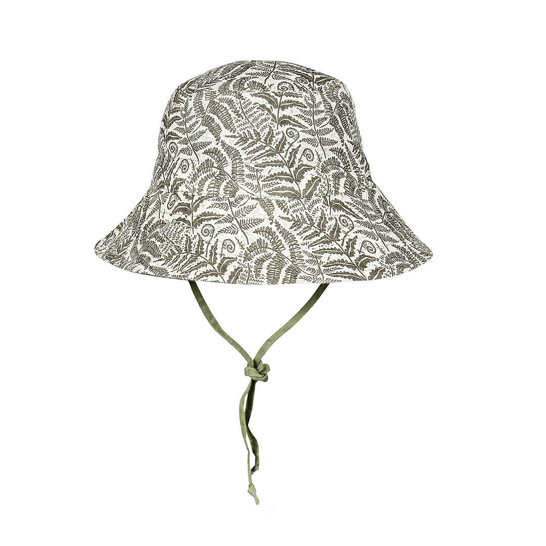 'Explorer' Kids Classic Bucket Sun Hat - Fern / Moss