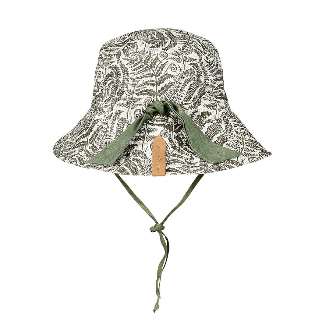 'Explorer' Kids Classic Bucket Sun Hat - Fern / Moss