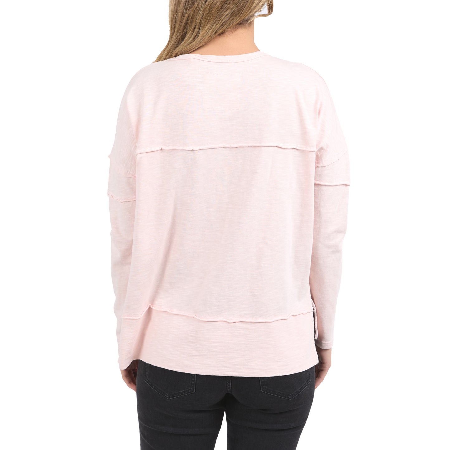 Jayne Throw On Top - Pale Pink