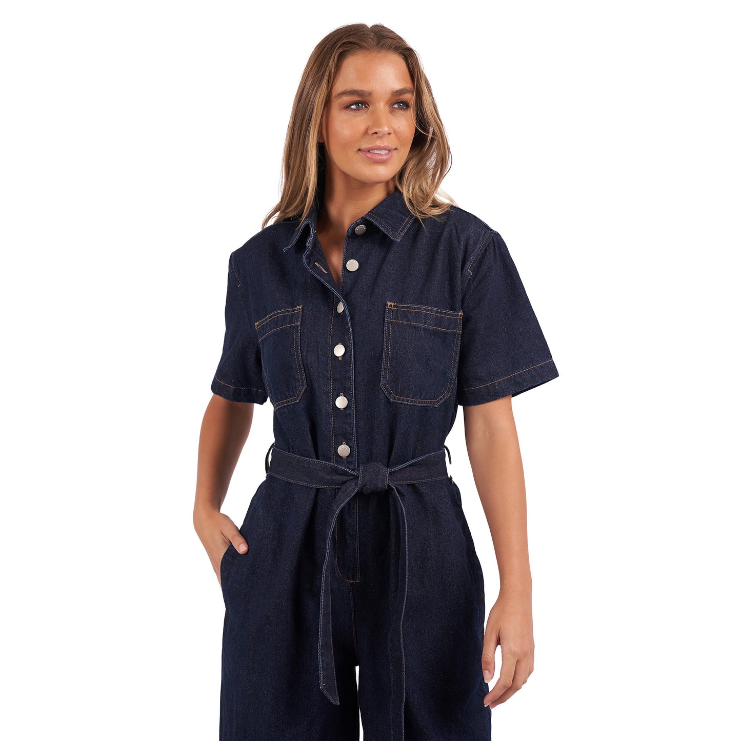 Lorena Jumpsuit - Indigo Denim