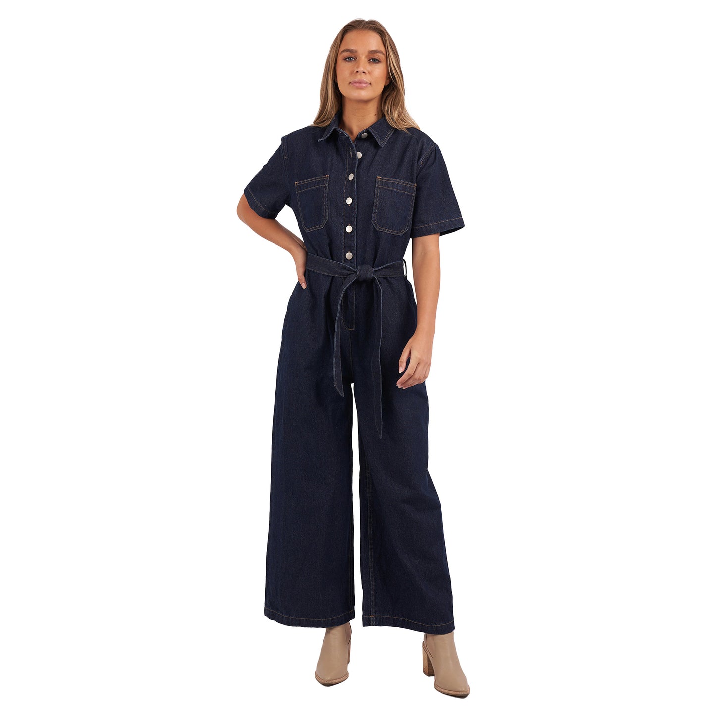 Lorena Jumpsuit - Indigo Denim