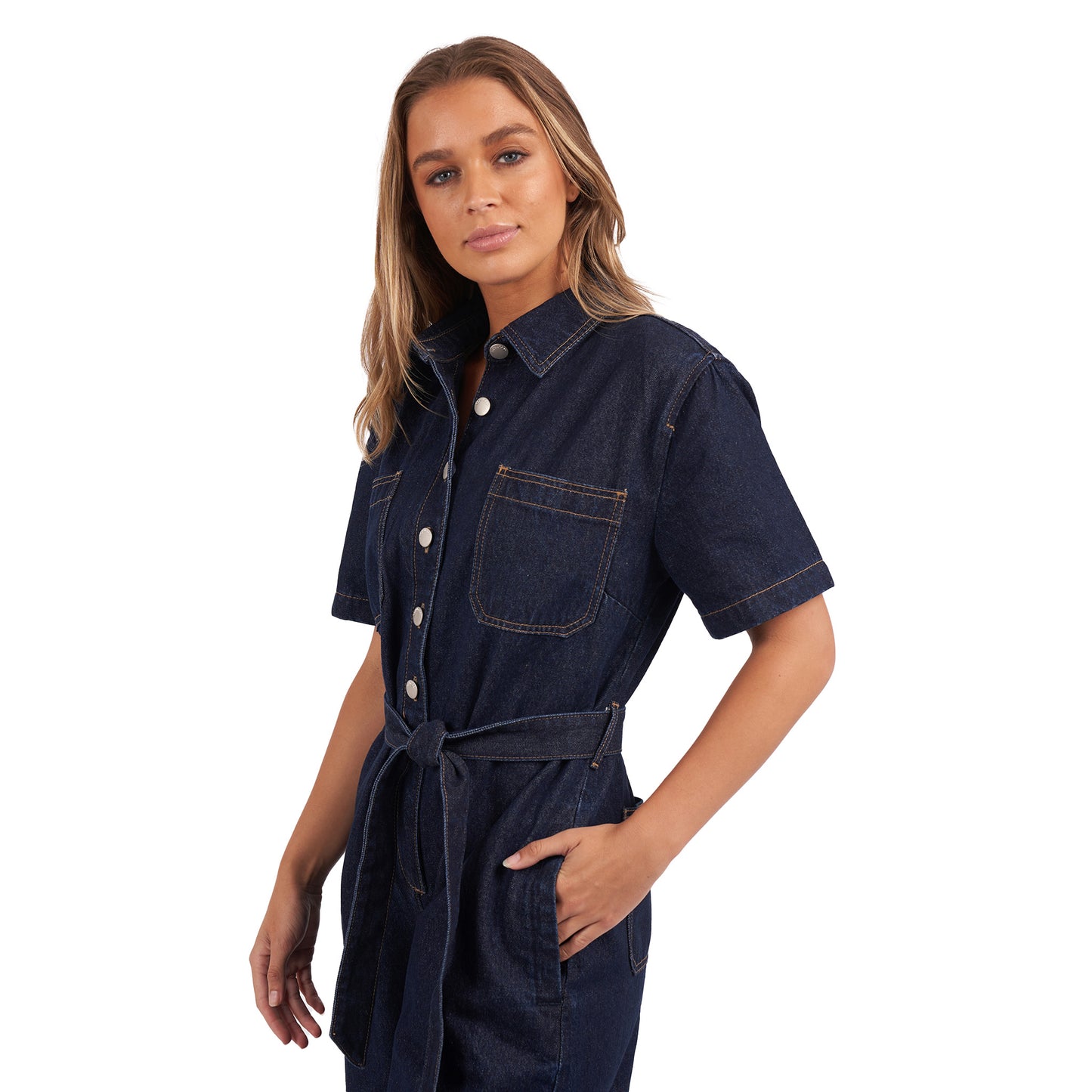 Lorena Jumpsuit - Indigo Denim