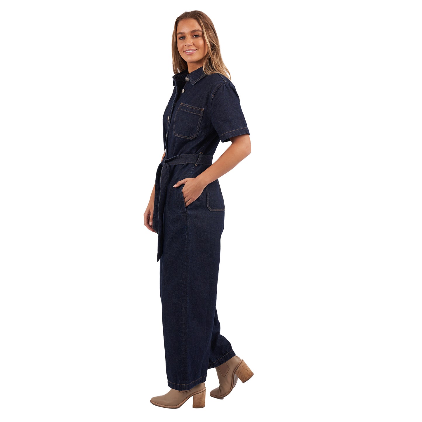 Lorena Jumpsuit - Indigo Denim