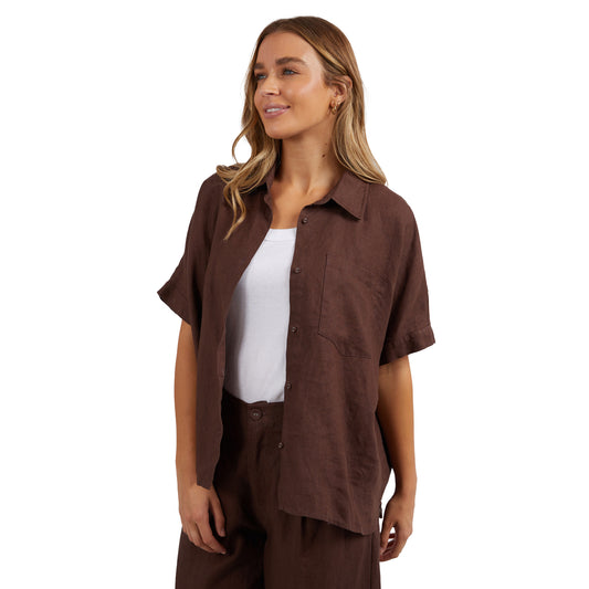 Pierra Shirt - Chocolate