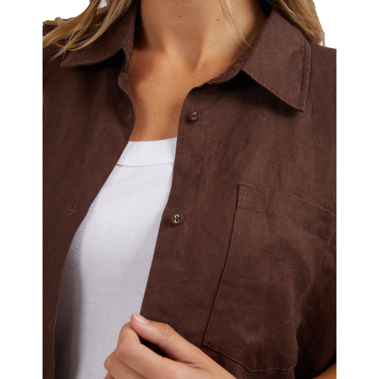 Pierra Shirt - Chocolate