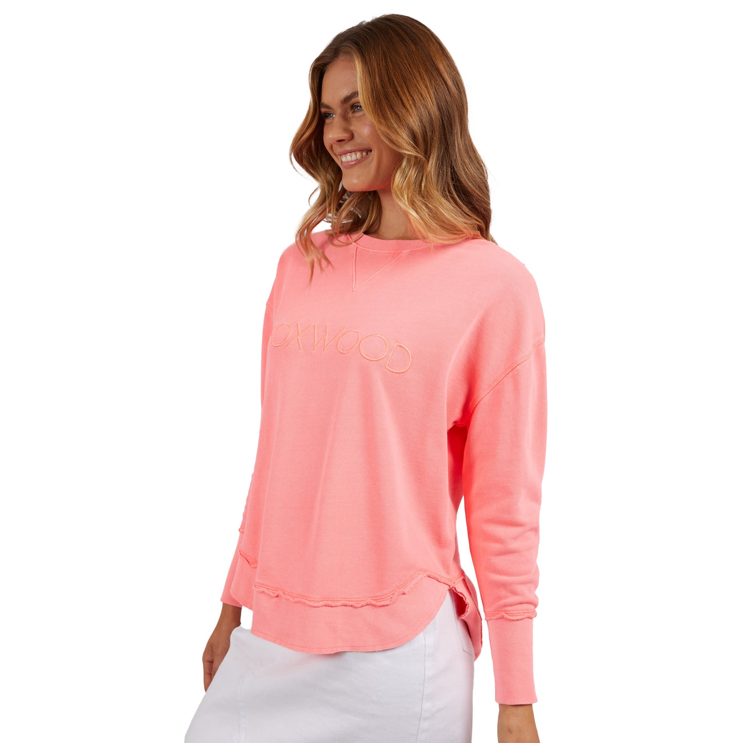 Foxwood Simplified Crew - Neon Pink