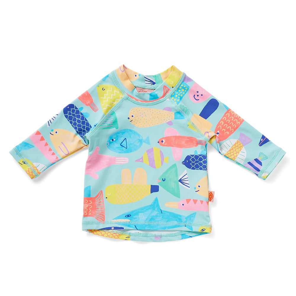 Rainbow Reef Long Sleeve Rash Vest