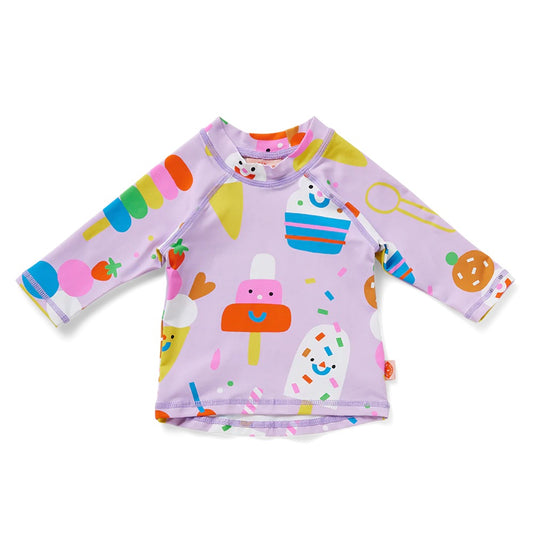 Sundae Fun Day Long Sleeve Rash Vest