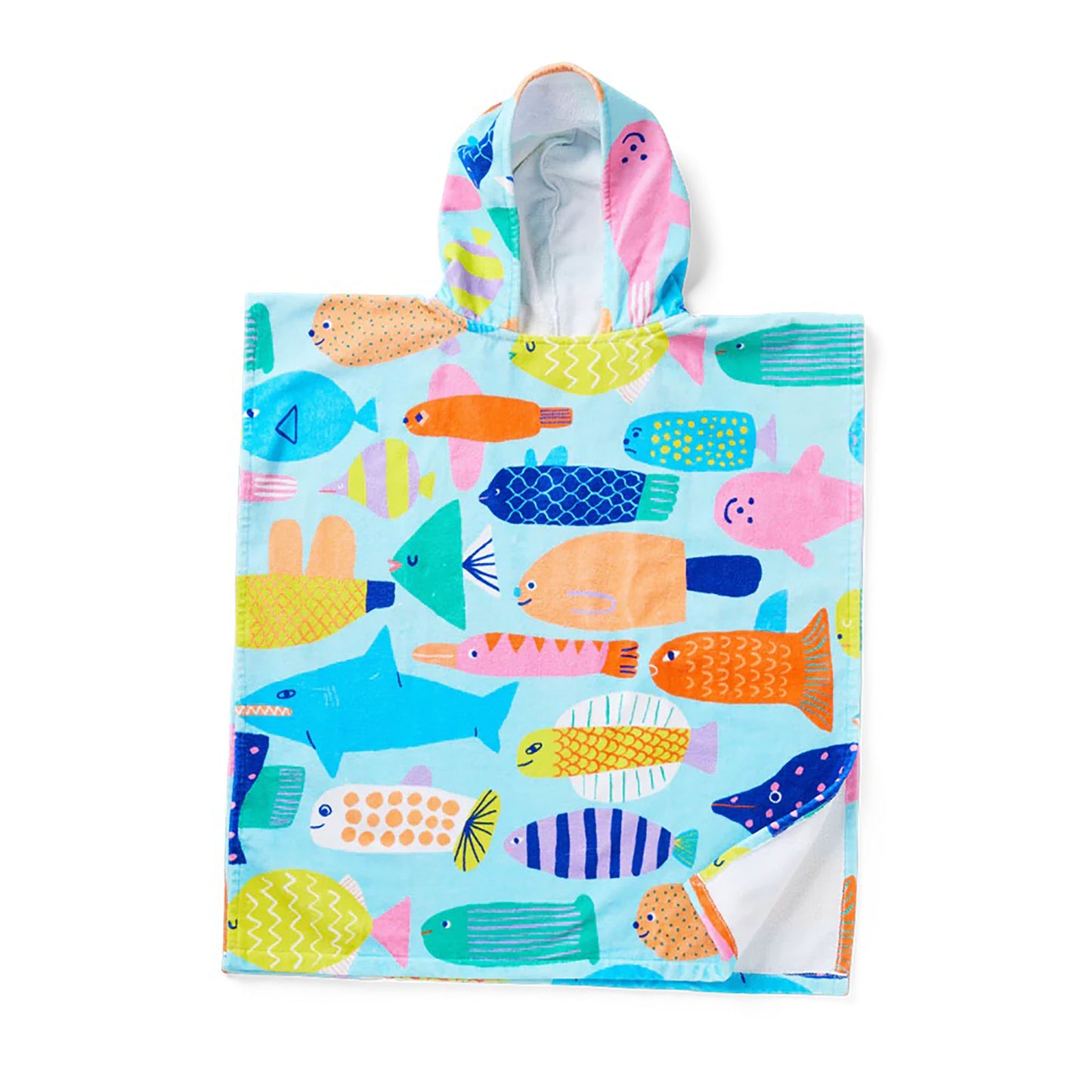 Rainbow Reef Kids Hooded Towel