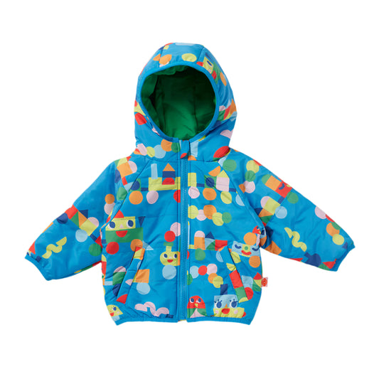 Rainbow Express Kids Puffer Jacket