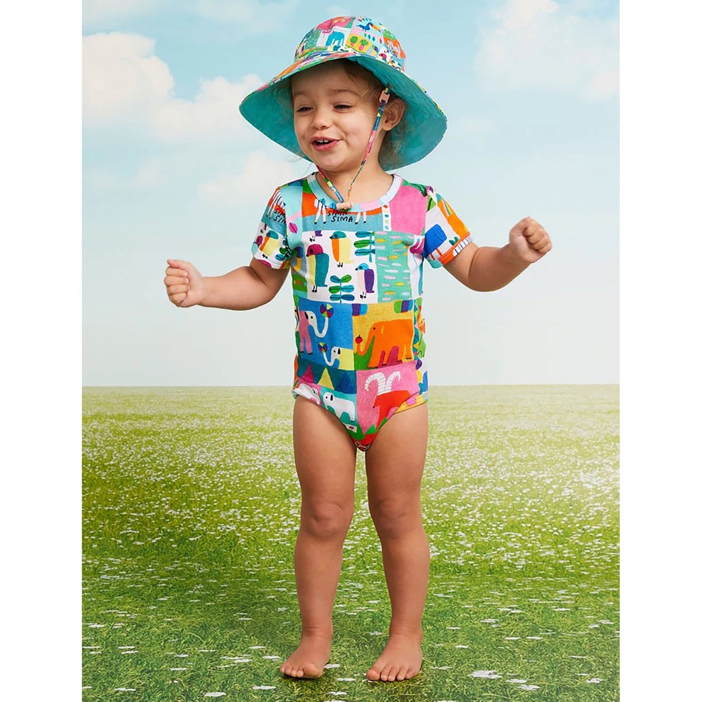 Safari Park Short Sleeve Bodysuit