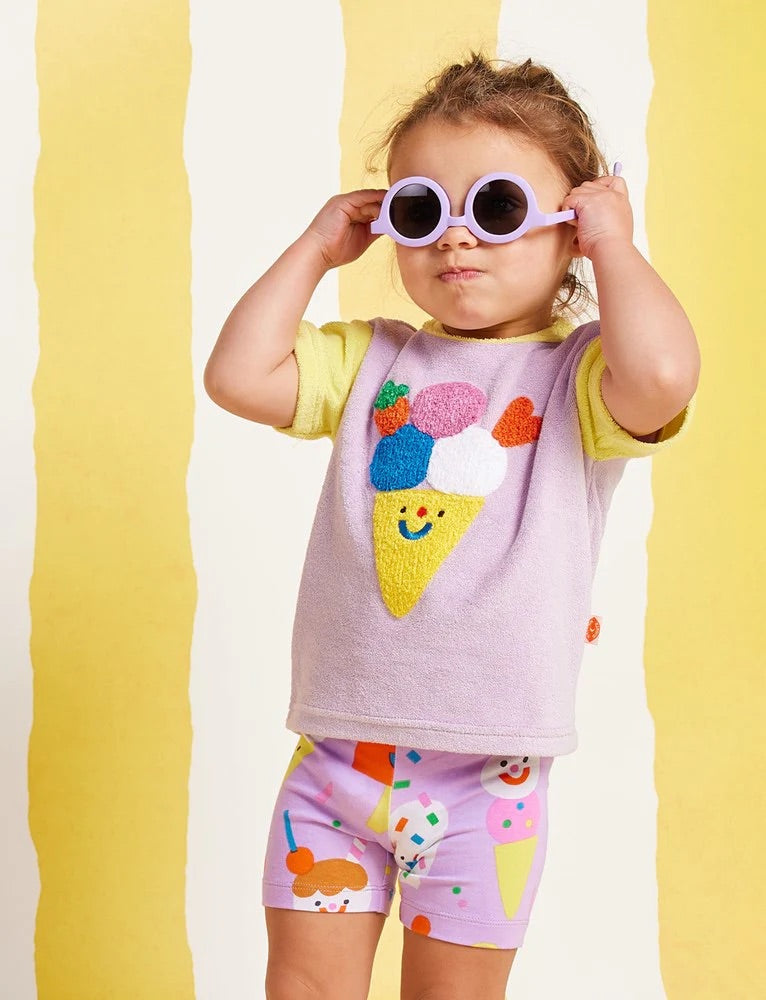 Sundae Funday Kids Bike Shorts