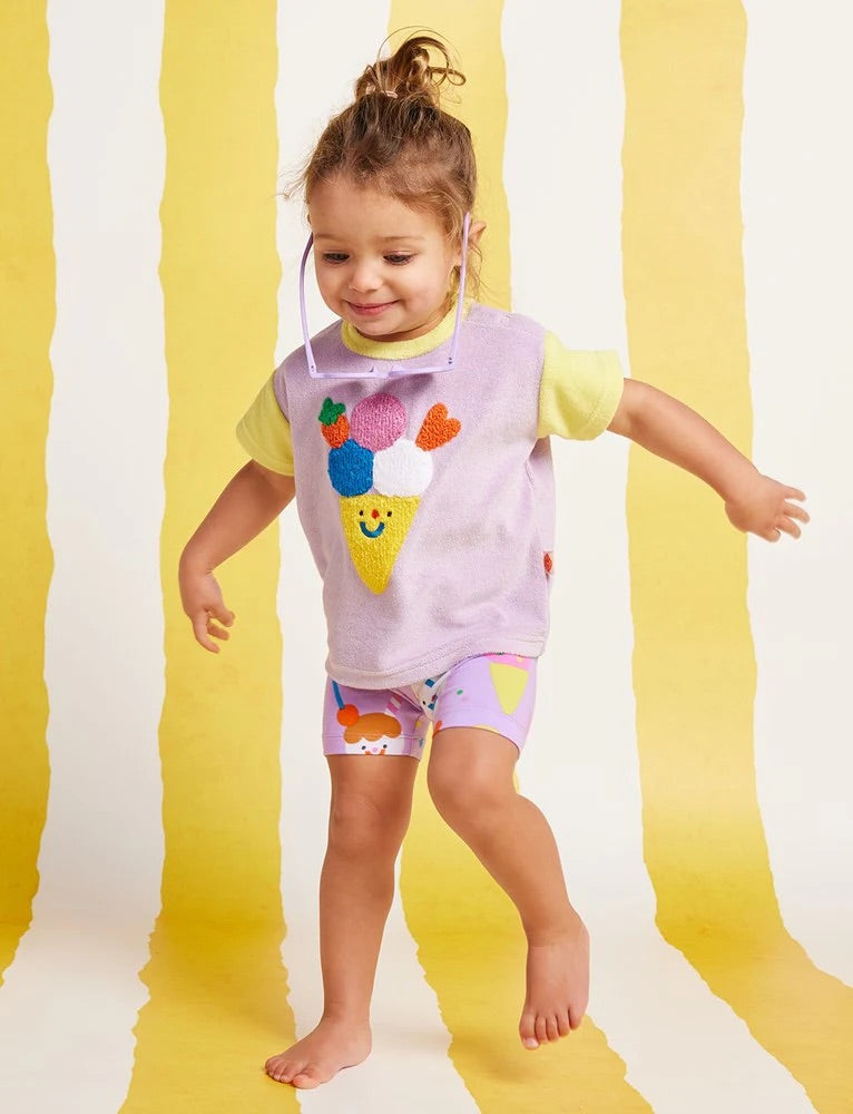 Sundae Funday Kids Bike Shorts