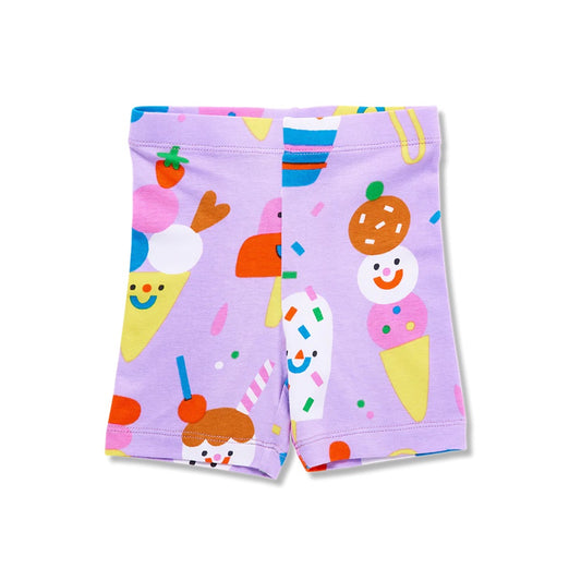 Sundae Funday Kids Bike Shorts