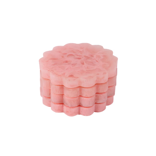 Flora Coasters - Pink