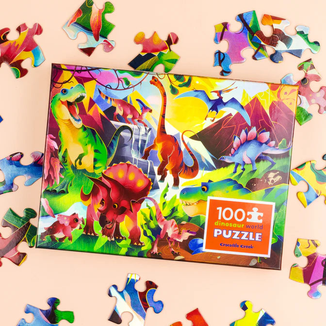 Holographic Puzzle 100pc - Dinosaur World